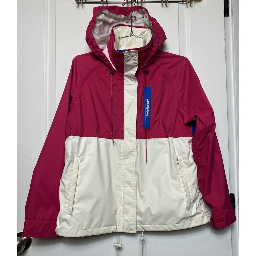Helly Hansen Vintage 80's HellyTech Light Ski Snow Jacket Women's Size Medium